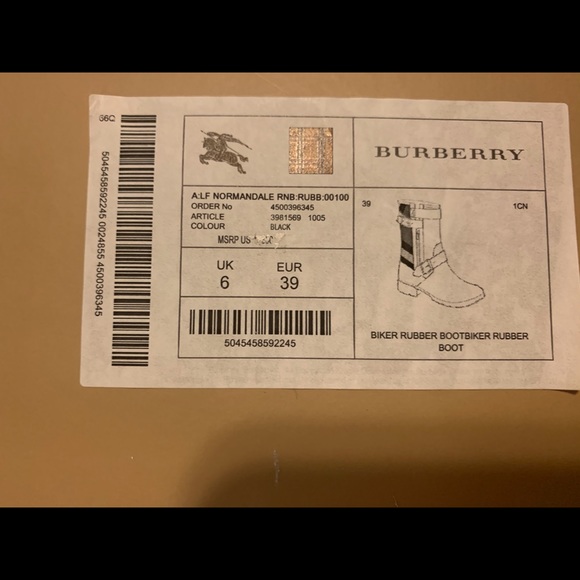 BIKER RUBBER BOOT (BLUEBERRY) - Picture 5 of 6